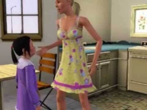 Sims 3 Molly's Story; Child abuse