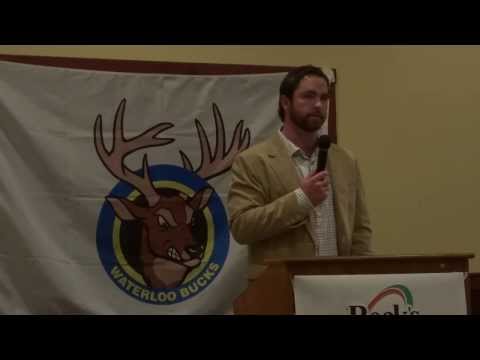 SCOTT SHAW WATERLOO BUCKS HALL OF FAME SPEECH!!