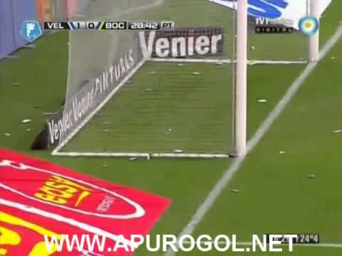 Club Atlético Velez Sársfield  Vs Boca Juniors  (Sábado,01/03/2014)   (HD)