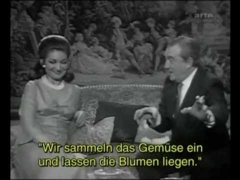 Maria Callas - Interview with Pierre Desgraupes and Luchino Visconti (1969)