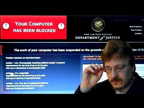 How to Remove the Department of Justice Virus