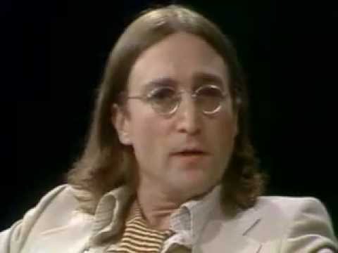 John Lennon Interview 1975 with Tom Snyder 1/2