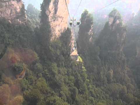 Cable car Wulingyuan - Hunan - Chine