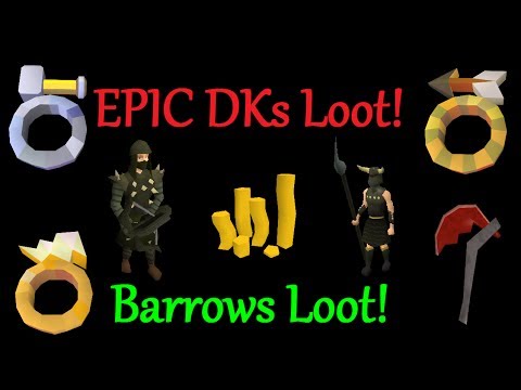 Oldschool Runescape - EPIC DKS Loot! + Barrows Loot | 2007 Servers Progress Ep. 87