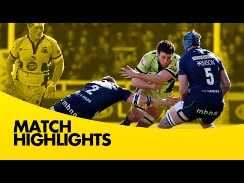 Sale Sharks vs Northampton Saints - Aviva Premiership Rugby 2013/14