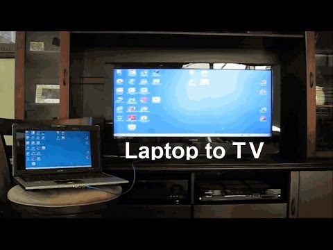 How to Connect Your Laptop to Your TV using a VGA Cable - Quick & Easy