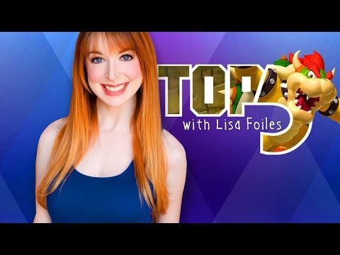 TOP 5 GAMING GINGERS (Top 5 with Lisa Foiles)