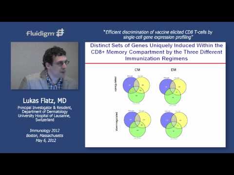 Efficient Discrimination of Vaccine-Elicited CD8 T-Cells by Single-Cell Gene Expression Profiling