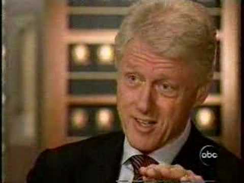 President Clinton to Peter Jennings 