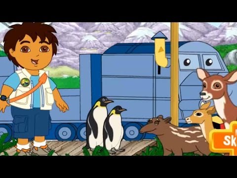 GO DIEGO GO! MOVIE 3D Diego's African Off Road & Railroad Rescue! (2014) New Episode | Dora Friend