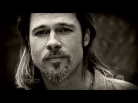 Brad Pitt interview on The Project - World War Z (2013)