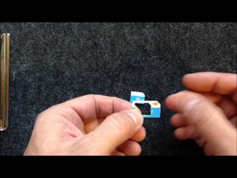 Micro SIM card adapter