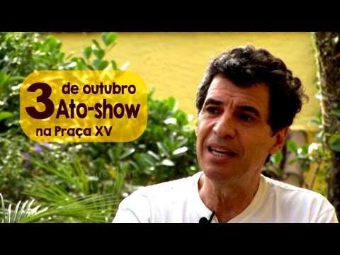 Paulo Betti - Ato show dia 03/10 contra o Leilão de Libra!