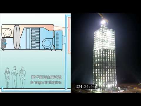 ***30-story building built in 15 days***  Construction time lapse *View Fullscreen*