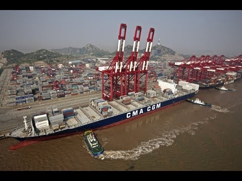 MegaStructures - China's Ultimate Port, Yangshan Port (National Geographic Documentary)