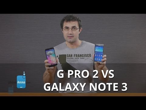 LG G Pro 2 vs Samsung Galaxy Note 3