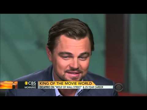 Leonardo DiCaprio CBS This morning Interview