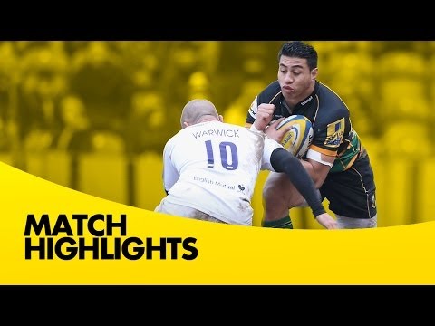 Northampton Saints vs Worcester Warriors - Aviva Premiership Rugby 2013/14