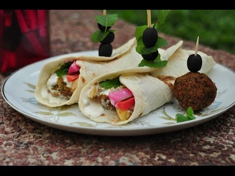 Khubz - How to make Arabic flatbread.