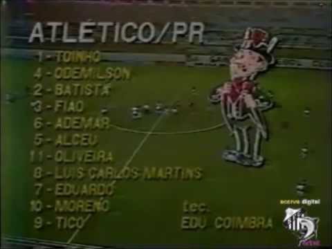 Santos 3 x 0 Atlético Paranaense (Campeonato Brasileiro 1991)