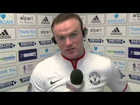 Wayne Rooney Interview After Wonder Goal - West Ham Vs Man Utd 0-2 2014-03-22