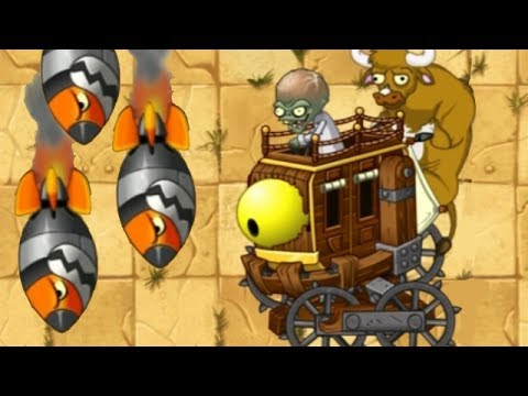 Plants vs. Zombies 2: Zombot War Wagon (Dr. Zomboss wild west boss)