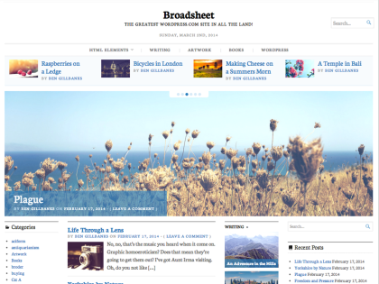 Broadsheet WordPress Theme