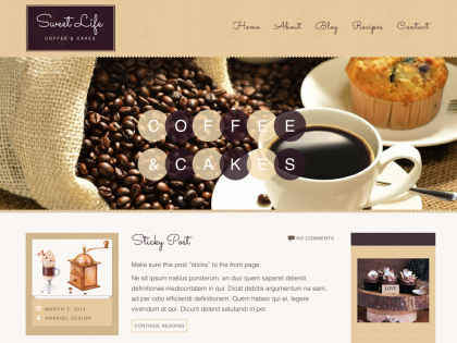 Sweet Life WordPress Theme