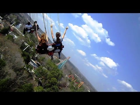 SkyScreamer on-ride HD POV Six Flags Over Georgia