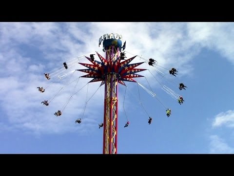 SkyScreamer off-ride HD Six Flags Over Georgia