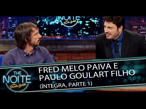 Fred Melo Paiva e Paulo Goulart Filho no The Noite - 18/03/14 (Parte 1)