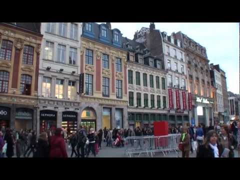 Lille - Francia / France - Centre ville - Turismo por sus calles, paseando por la ciudad.