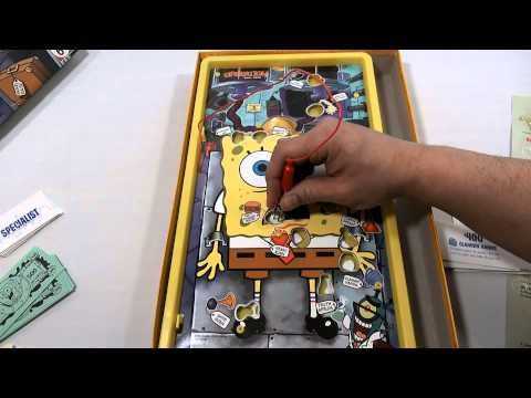 Operation Spongebob Edition Skill Game, 2007 Hasbro Toys