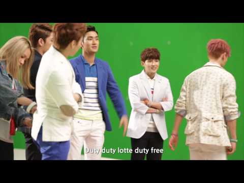 [2013 LOTTE DUTY FREE Music Video Making Film] Super Junior - ENG Ver