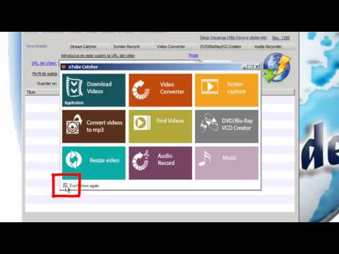aTube Catcher Como descargar videos de YouTube