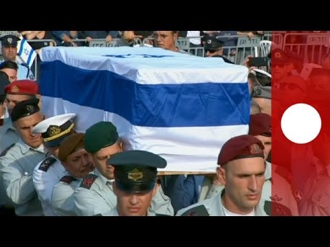 Ariel Sharon funeral: Video of burial ceremony at family farm