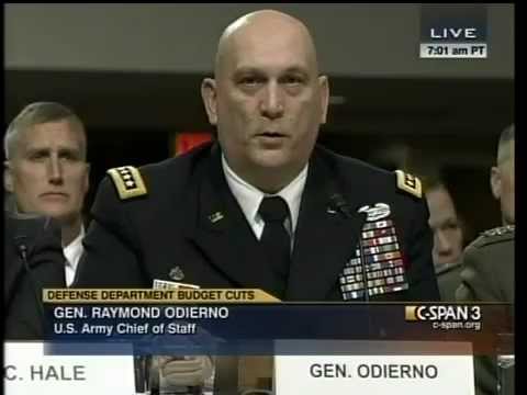 General Ray Odierno's Senate Armed Services Testimony: Hollow Army