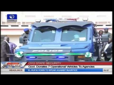 OYO STATE SECURITY: Government Donates 7 Operational Vehicles To Agencies