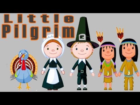 Thanksgiving Songs for Children - Little Pilgrim - Kids Song by The Learning Station