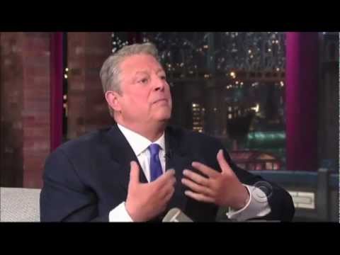 Letterman Hands Al Gore His Head