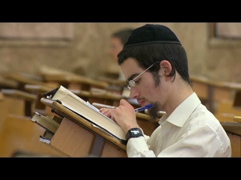 Ultra-Orthodox Jews in Israel put religious studies first