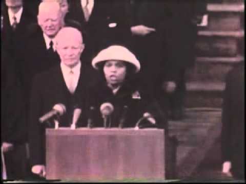 1 - Marian Anderson sings the National Anthem