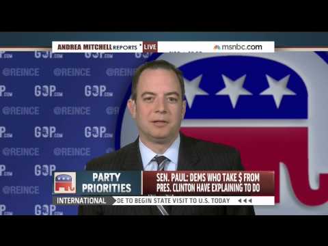 RNC Chairman Reince Priebus on Andrea Mitchell Reports 2/10/14