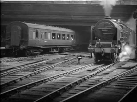 Engine Shed - 1938 London Midland & Scottish Railway Documentary - WDTVLIVE42