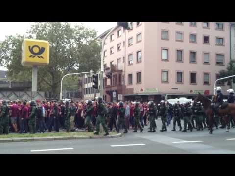 Derby Ausschreitungen 25.08.2013 Waldhof Mannheim SVW - Kickers Offenbach OFC