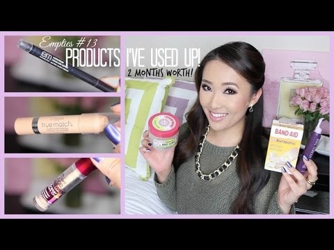 WHAT PRODUCTS I'VE USED UP ♡ 2 MONTHS WORTH OF EMPTIES (#13) ♡ hollyannaeree