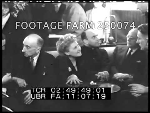 1946, France:  Spanish Government in Exile Meetings In France 250074-07