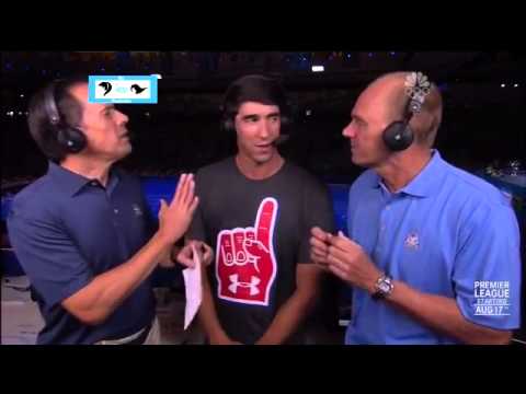 Michael Phelps Interview   LIVE 7 28 13   YouTube