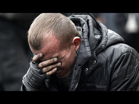 Dramatic footage of Kyiv clashes