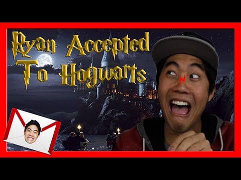 Ryan Accepted to Hogwarts!? (Teehee Time)